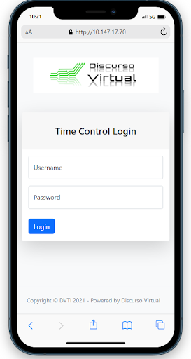 TimeControl Screen 2