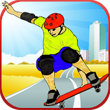 Wrong City Skater Lane 3D icon
