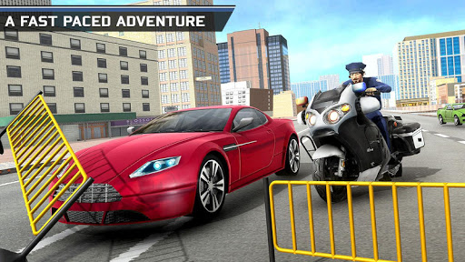 US Police Gangster Bike Game Screen 3
