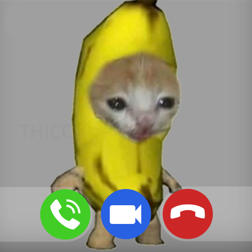 Banana Cat Fake Call Meme