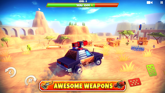 تحميل لعبة Zombie Offroad Safari مهكرة جواهر غير محدودة 4