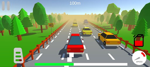 Android application Highway runner screenshort