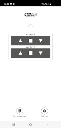 Android application Fresh Air Control screenshort