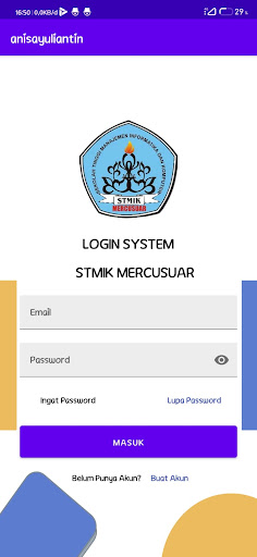 STMIK MERCUSUAR - ANISA Y Screen 2