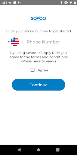 Android application Sovoo screenshort