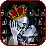 Crown Skull Kiss Keyboard Theme icon