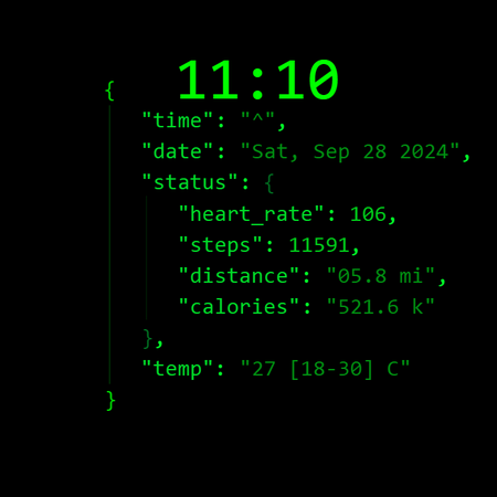 Programmer Watch Face