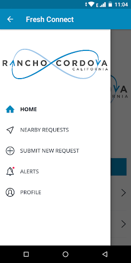 Android application Rancho Cordova Connect screenshort
