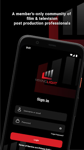 Android application Mixing Light Mobile App screenshort