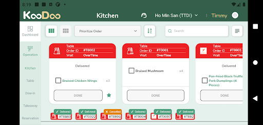 Android application KooDoo Merchant screenshort