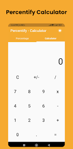 Percentify - Calculator