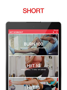 Screenshot 6 HIIT Workouts | Sweat & lose w android