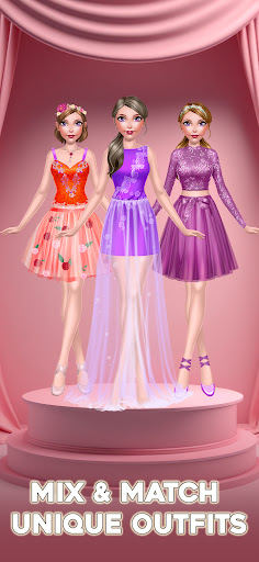 Android application Fashion Fun World screenshort
