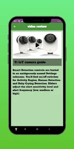 Yi IoT Camera Guide