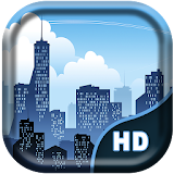 3D City Live Wallpaper icon