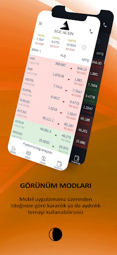 Android application EGE ALTIN screenshort