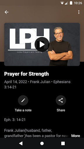 Frank Julian Ministries LLC Screen 3
