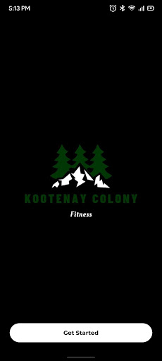 Android application Kootenay Colony Fitness screenshort
