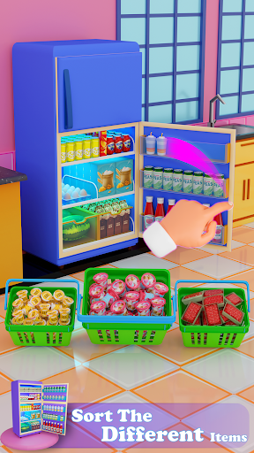 Fill The Fridge - Stack N Sort androidhappy screenshots 2