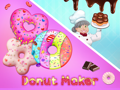 Sweet Donut Maker: Cook & Bake