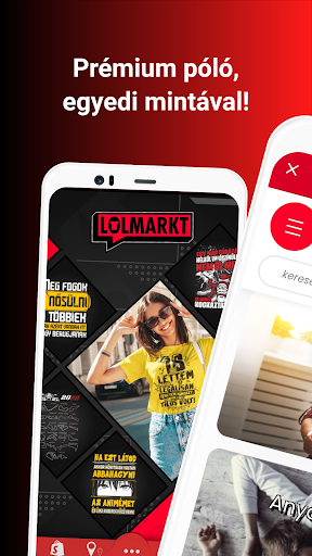 Android application LOLmarkt screenshort