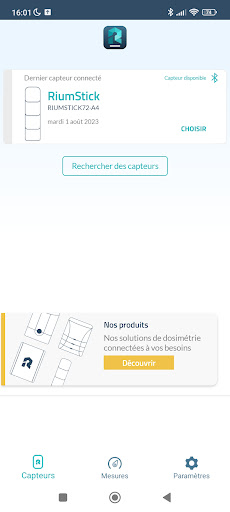 Android application RiumAppBeta screenshort