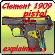 Belgian Clement pistol model 1909 explained