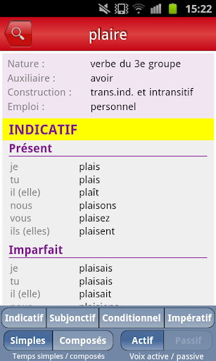 Conjugaison Download Apk For Android Apktume Com Conjugaison du verbe « plaire ». apktume