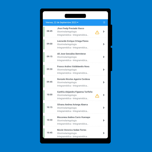 AgendaDoc | Integramedica Screen 2