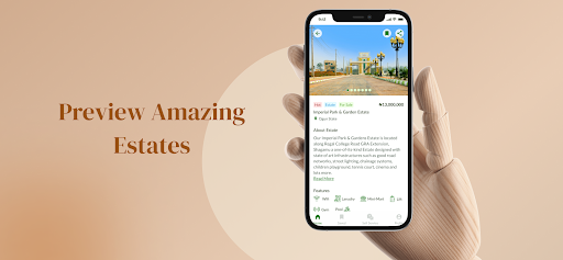 Android application Adron Homes screenshort
