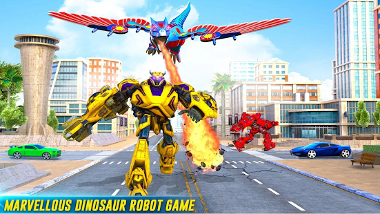 Dino Transform Robot Car Game Screenshot