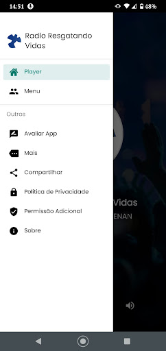 Rádio Resgatando Vidas Screen 2