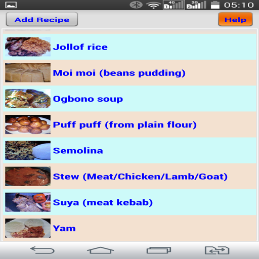 Digitised Nigerian Food Recipe 7.5.0.0 Icon