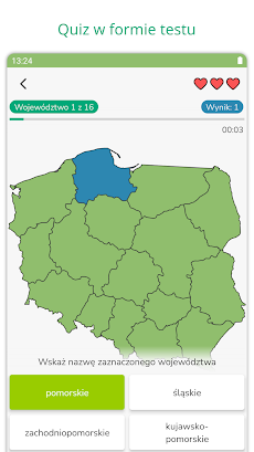 Województwa: Mapa Polski Quizのおすすめ画像2