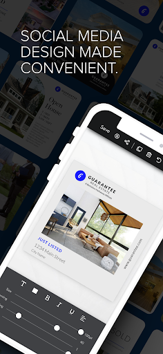 Android application Guarantee Marketing Studio screenshort