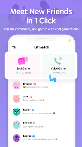 Litmatch—Make new friends 5.0.3.0 screenshots 1