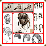 Learn to draw Hair icon
