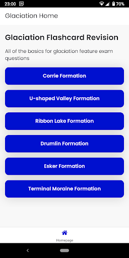 GEOPREP HIGHER GLACIATION