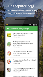 BukuBayi - Perkembangan Bayi 5.4 APK screenshots 2