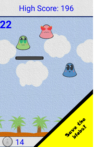 Android application Blob-Hop screenshort