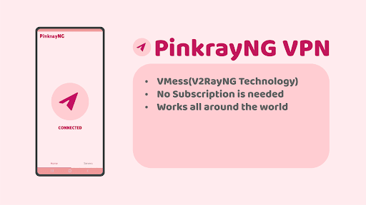 Android application PinkrayNG VPN Proxy App screenshort