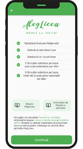 AlegLiceu Screen 2