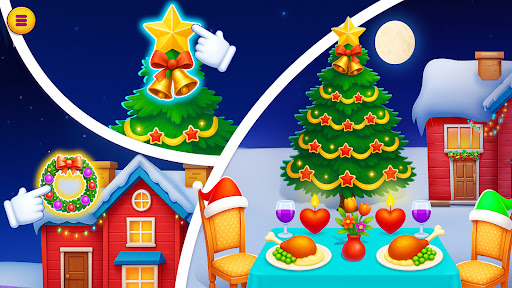 Christmas Room Decor Game ekran görüntüsü