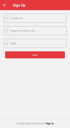 RPF E-सुविधा Screen 3