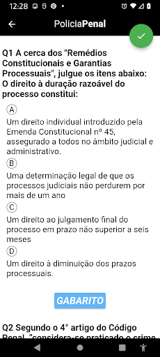 Simulado Policia Penal Screen 3