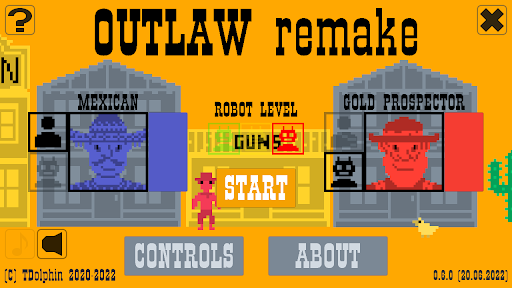 Android application Outlaw Remake screenshort