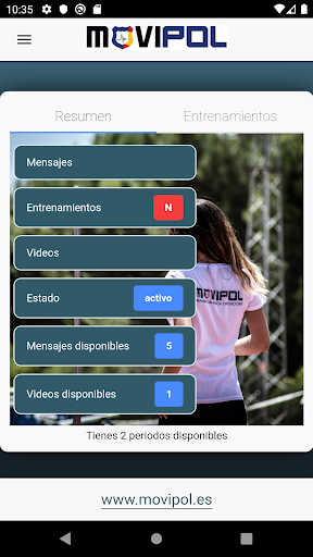 MOVIPOL Screen 2