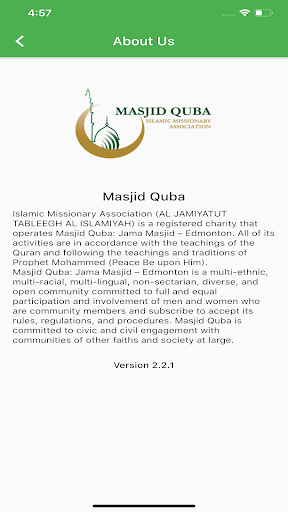 Masjid Quba - Edmonton Screen 2
