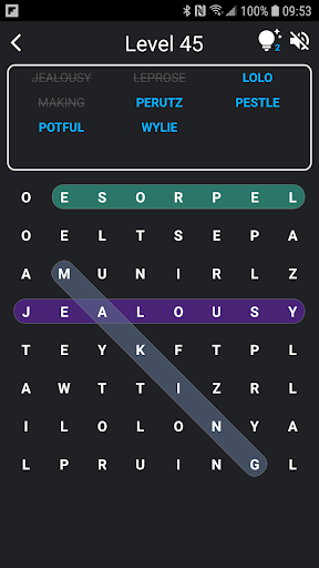 Word Search Screen 3