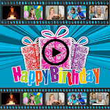 Happy Birthday Photo Video icon